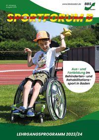 Titelbild des Lehrgangsprogramms 2023